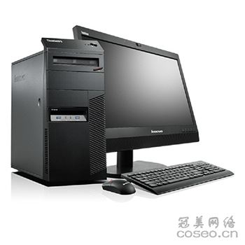 联想 M8500T 英特尔四核i5-4590 4G 1T 1G独显 21.5英寸显示器 ThinkCentre商用办公电脑 黑色